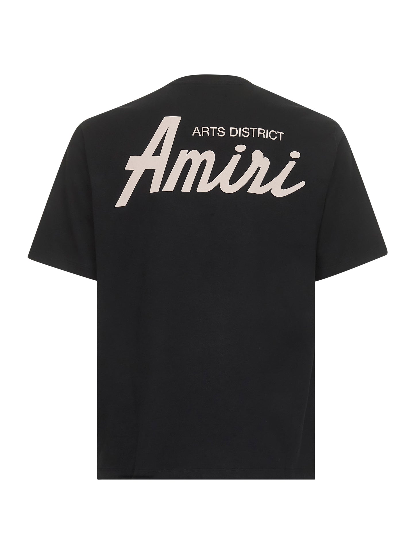 T-shirt Amiri City in jersey di cotone nero