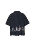 T-Shirt Cropped Balenciaga Nail Polish nera