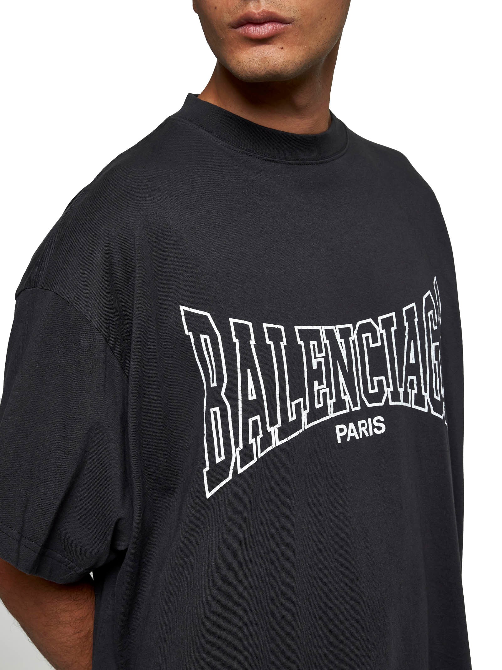 Black Balenciaga Boxing T-shirt – Daniello.com Black Balenciaga Boxing T-shirt – Daniello.com