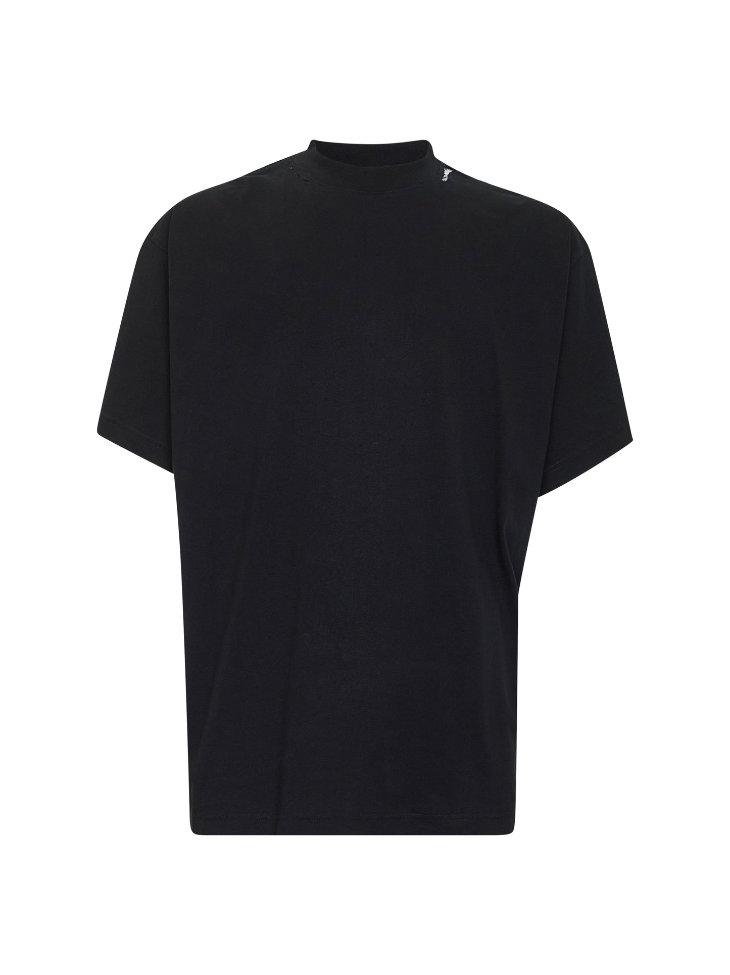 T-Shirt Security Tape Logo Oversize nera