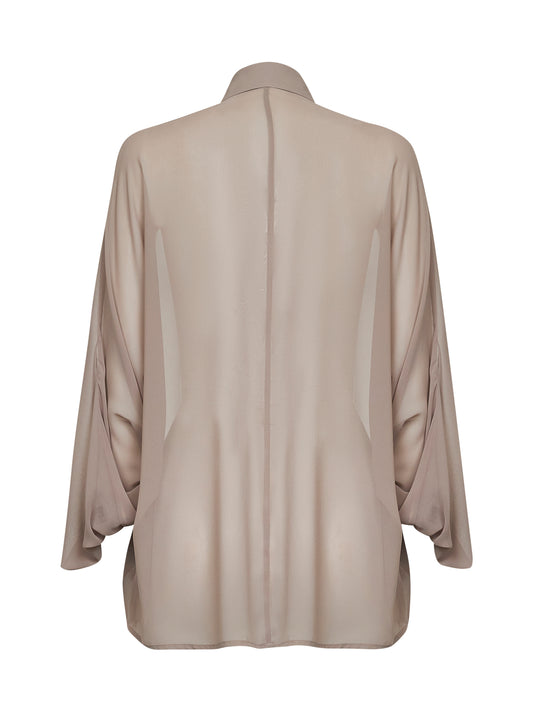 Stone georgette Cucumber shirt