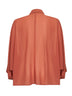 Orange crêpe Cucumber shirt