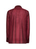 Burgundy lyocell blend Curly shirt
