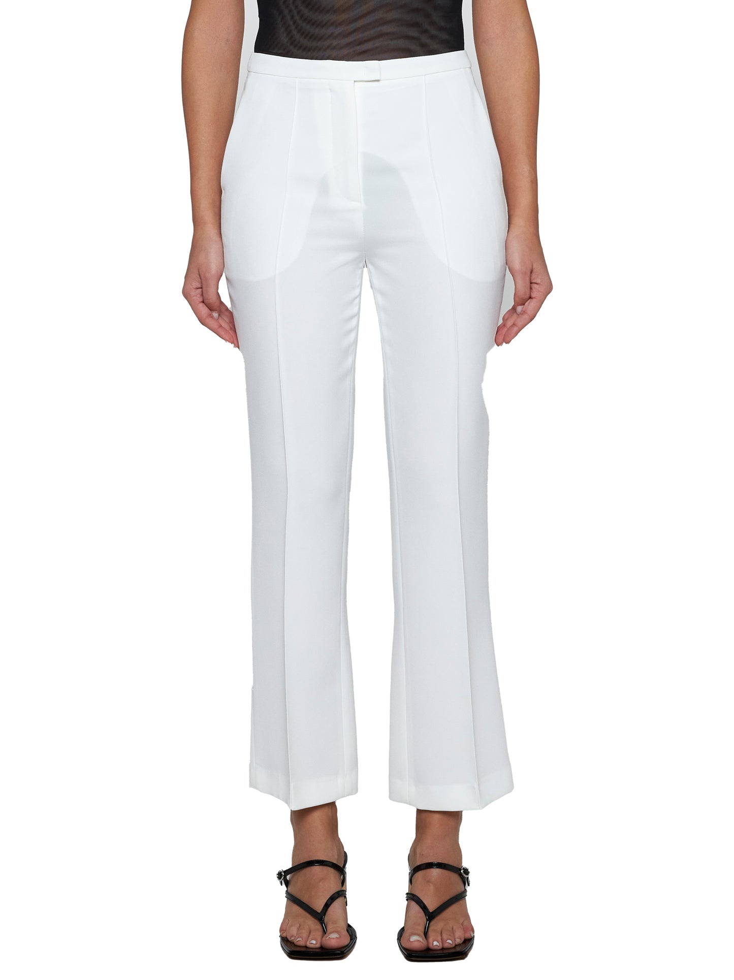 Pantaloni Pleomele con impunture