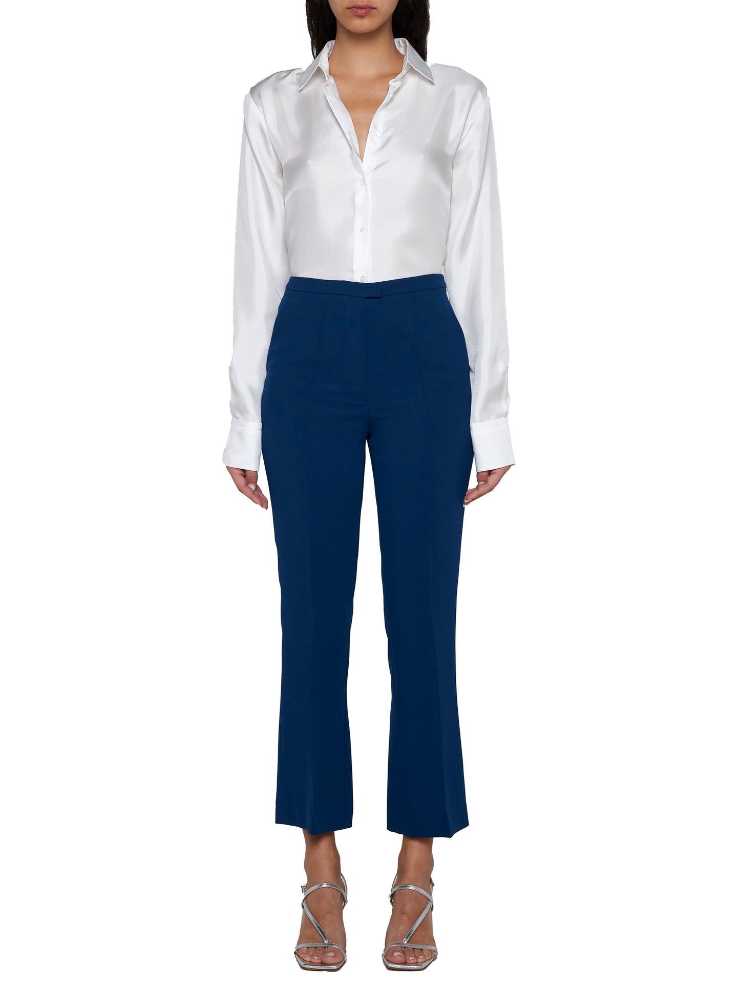 Pantaloni Pleomele con impunture