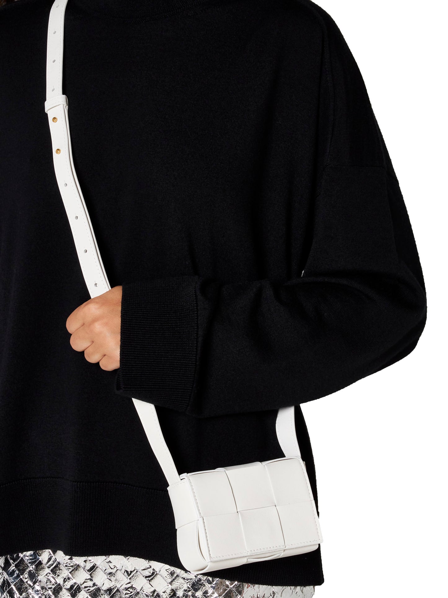 Portacarte con cinturino Bottega Veneta