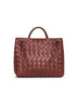 Brown Small Andiamo top handle bag