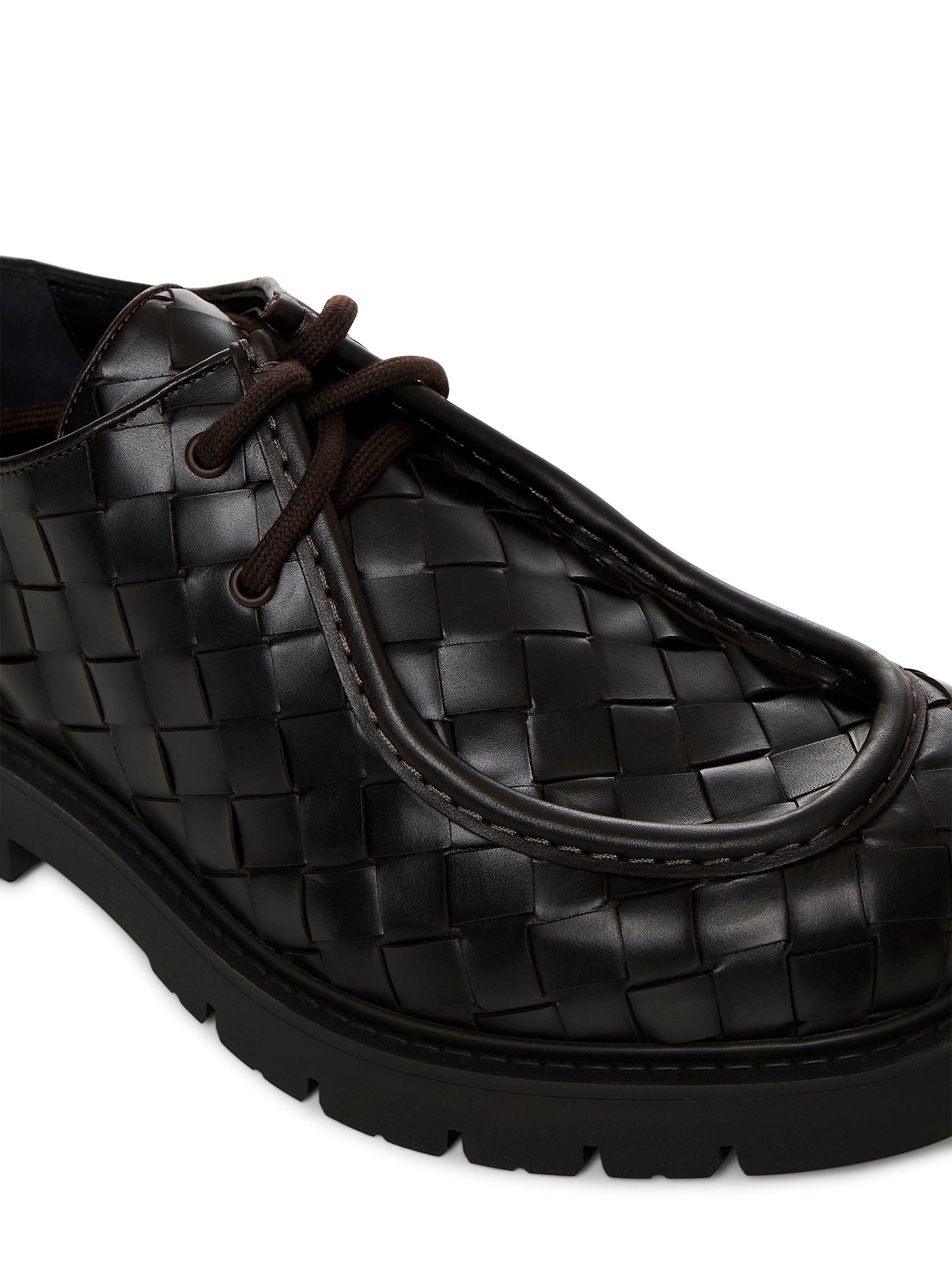 Bottega Veneta Haddock Lace Up Shoes