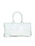East-West Arco Tote mini nappa leather bag