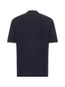 T-shirt blu con stemma Solomeo