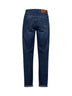 Blue denim traditional fit jeans