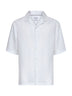 White linen easy fit shirt