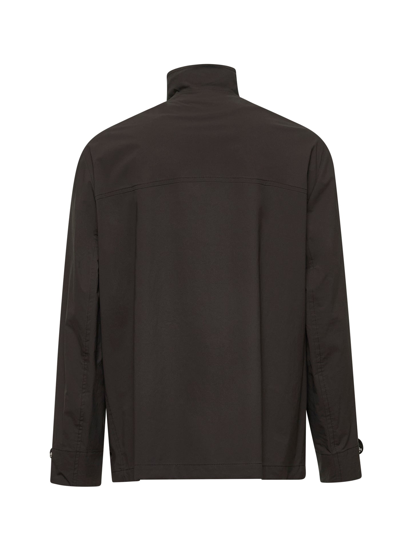 Field Jacket in tela di cotone marrone