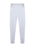 Pantaloni in felpa di cotone techno grigio