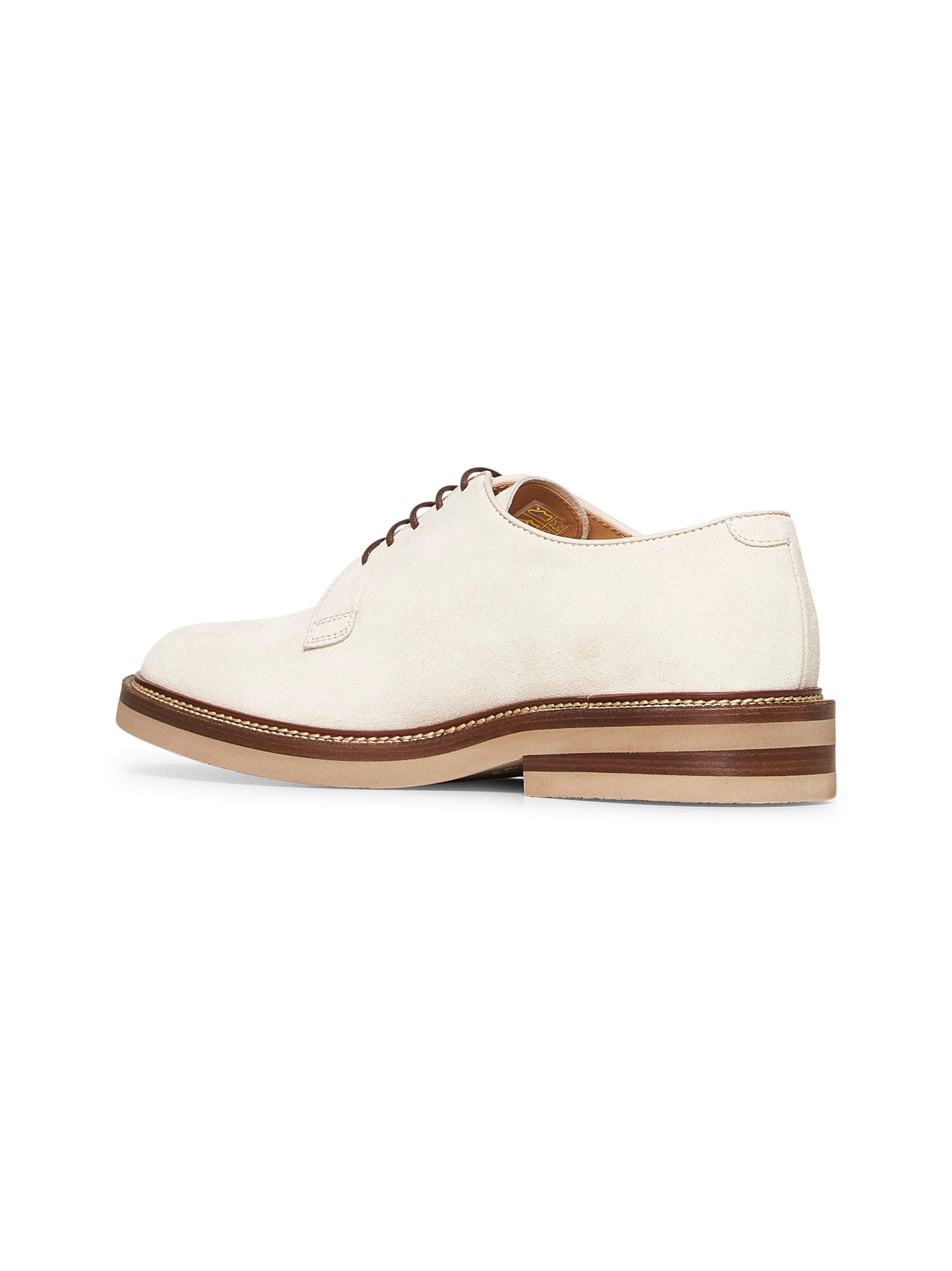 Milk suede Derbys