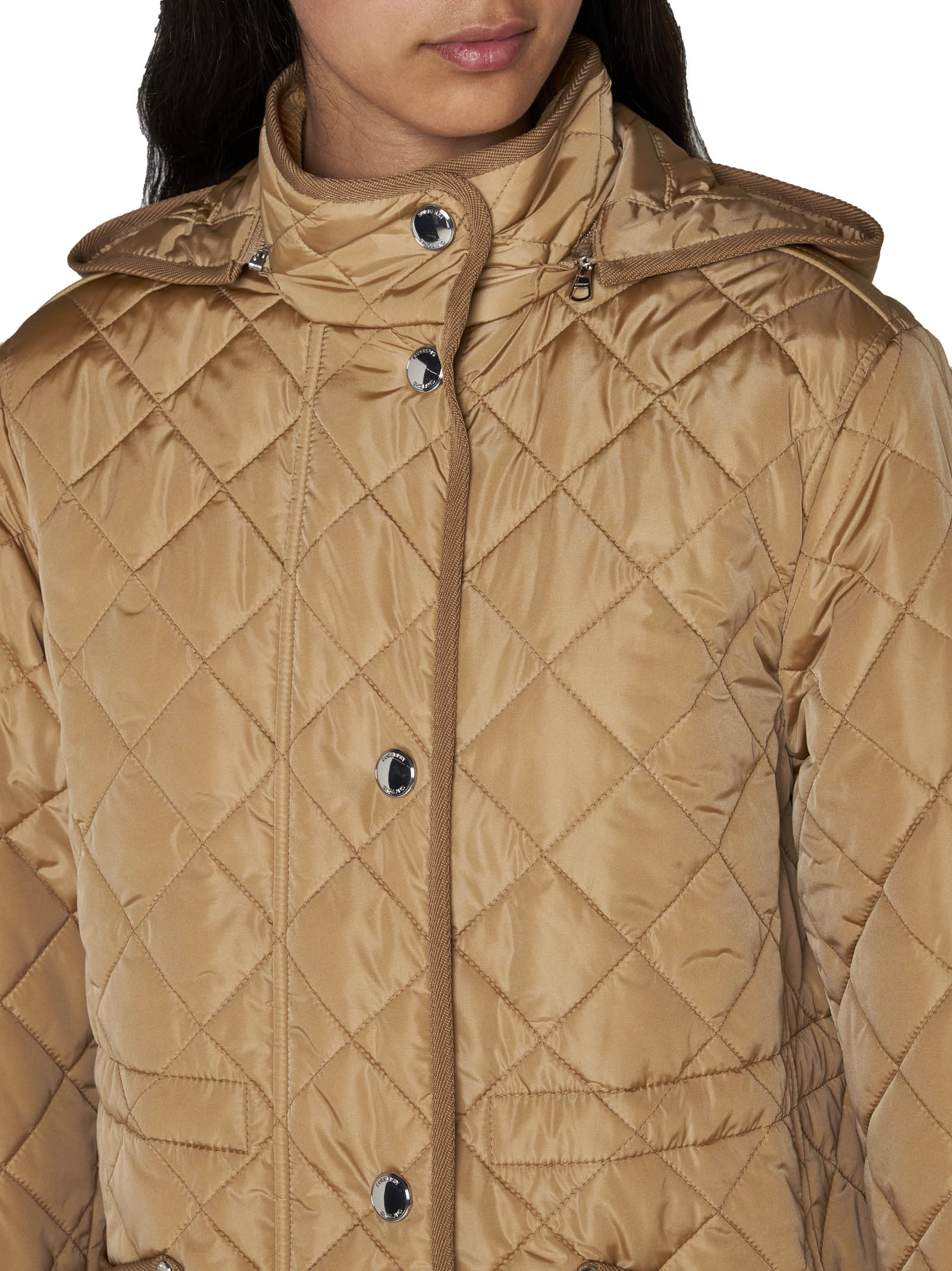 バーバリー レディース ジャケット ROXBUGH 8070968 A7026 Roxbugh quilted hooded jacket – Daniello.com