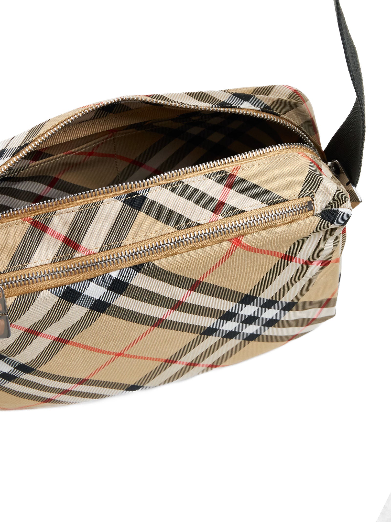 Beige Check crossbody bag – Daniello.com