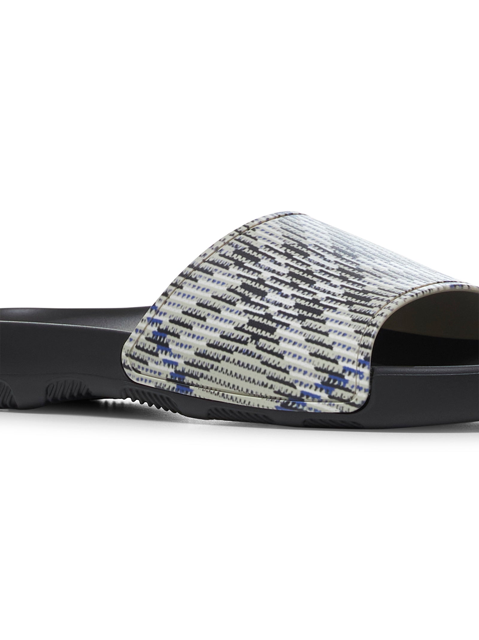 BURBERRY｜SLIPPERS (Dive Check Slide (8102419)) Beige Dive Check slides – Daniello.com