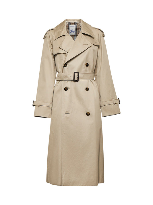 Trench Castleford lungo grigio