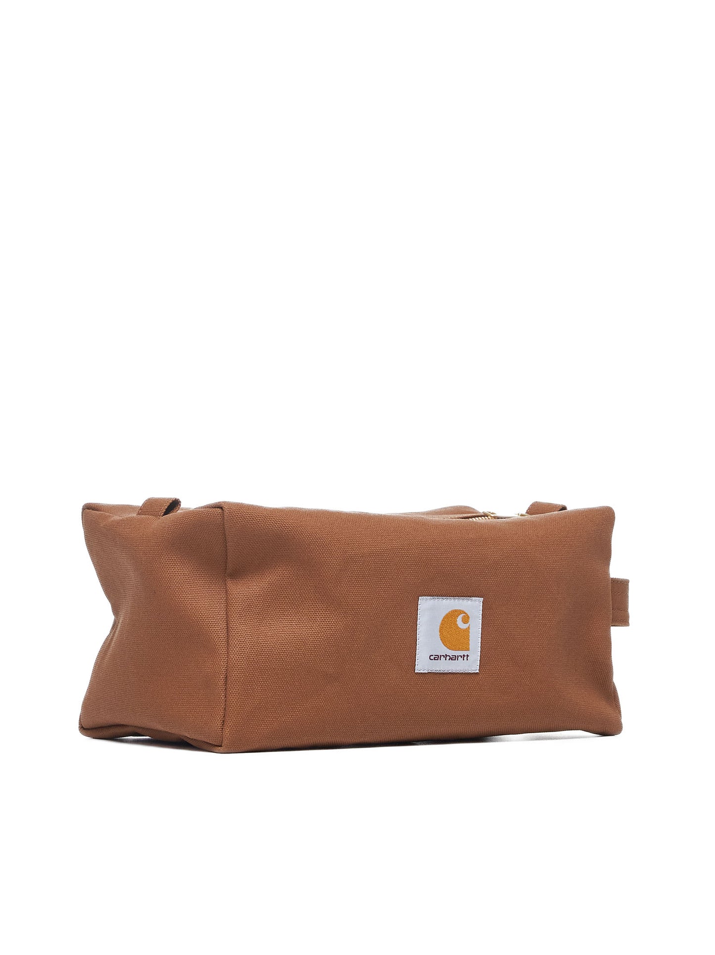 Carhartt Wip Canvas Washbag Hamilton Brown - Beauty Case Marrone