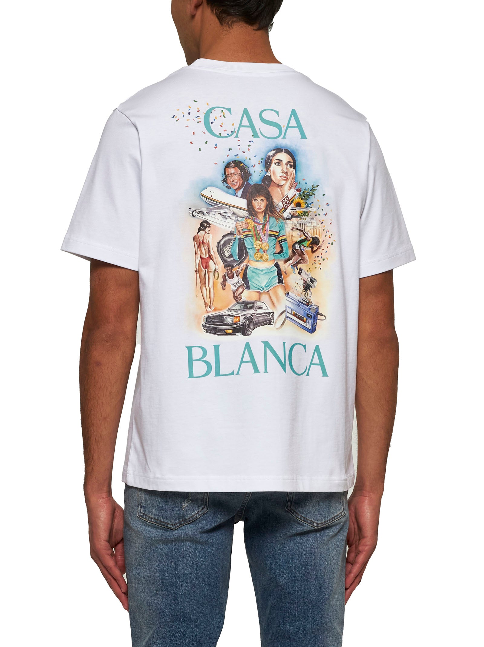 Celebration du sport printed t-shirt – Daniello.com