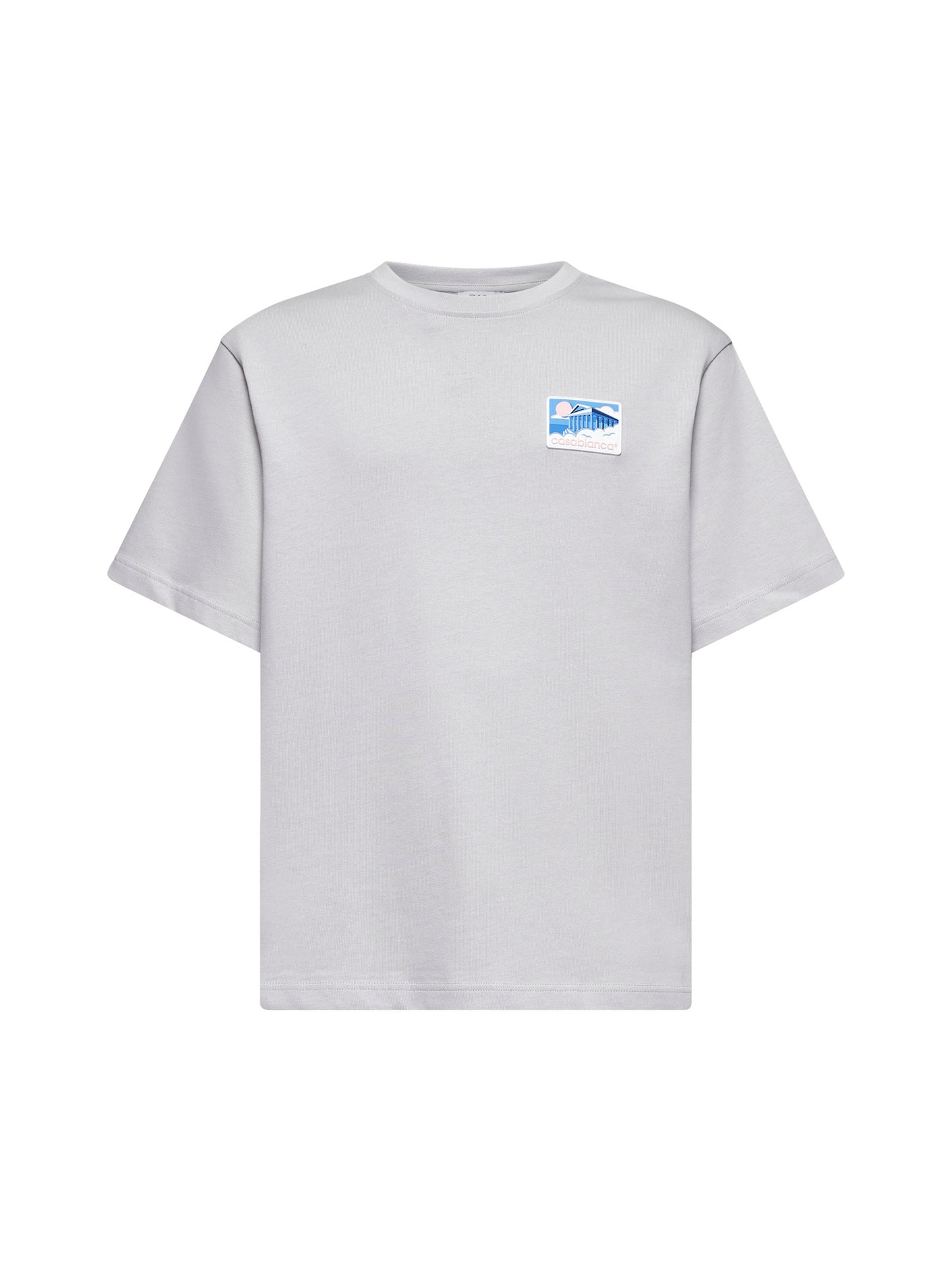 CASABLANCA Maglietta oversize Greek Temple Grigio