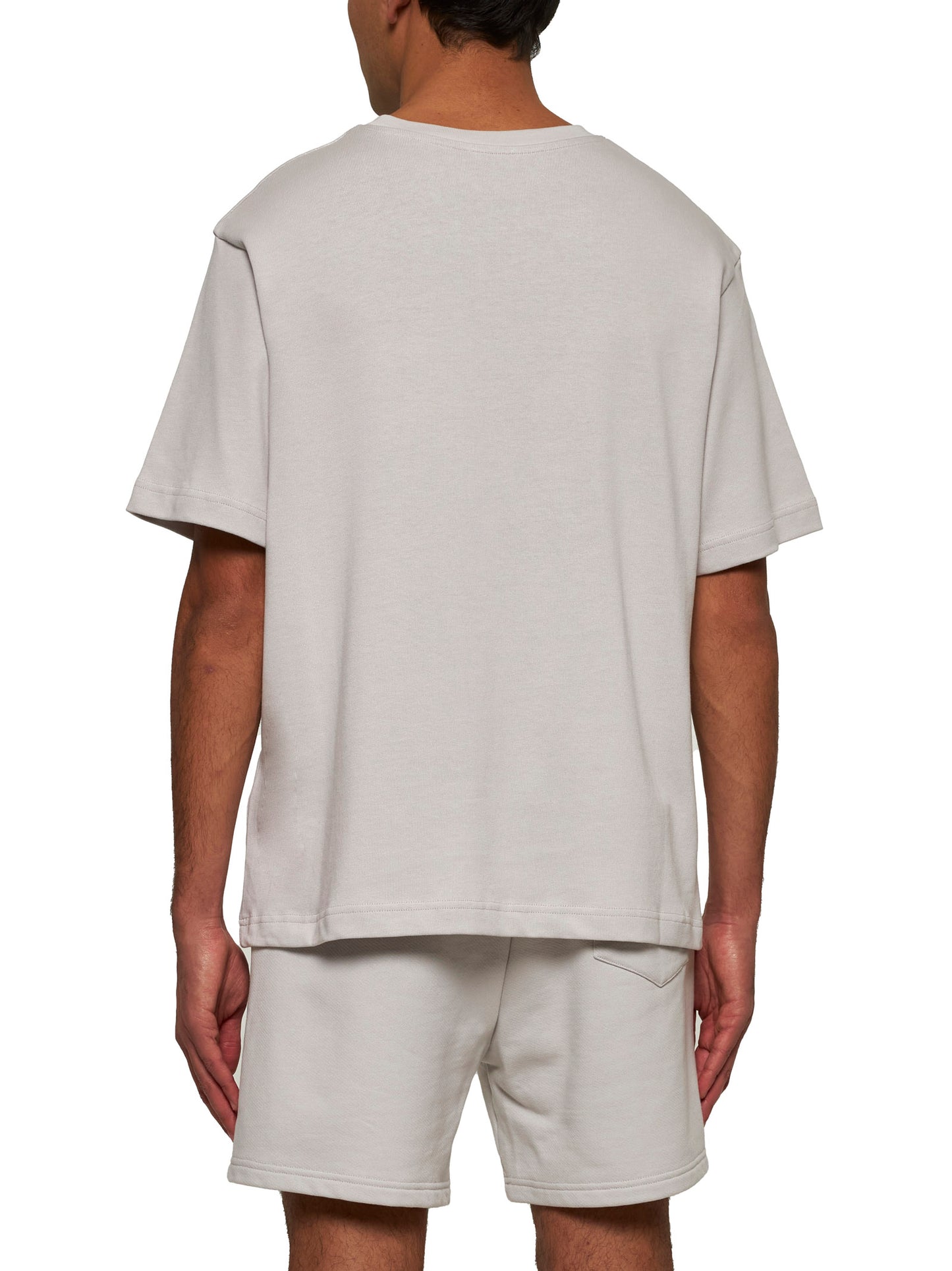 CASABLANCA Maglietta oversize Greek Temple Grigio