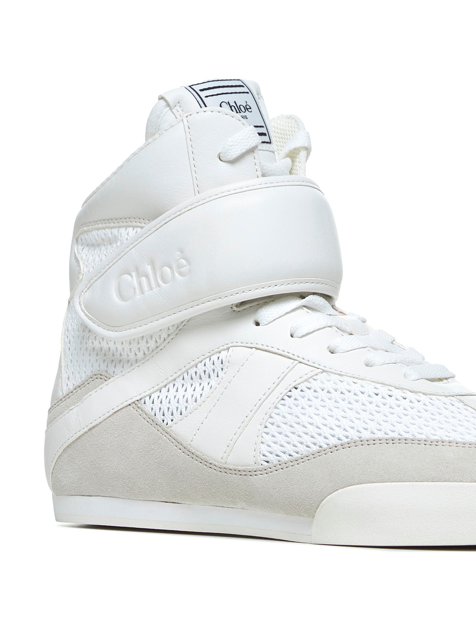スニーカー CHLOE Women Sneakers C25S07HPL 20S WHITE White Chloé Kick high-top sneakers – Daniello.com