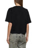 Black T-Buxt-Crop-Od T-shirt