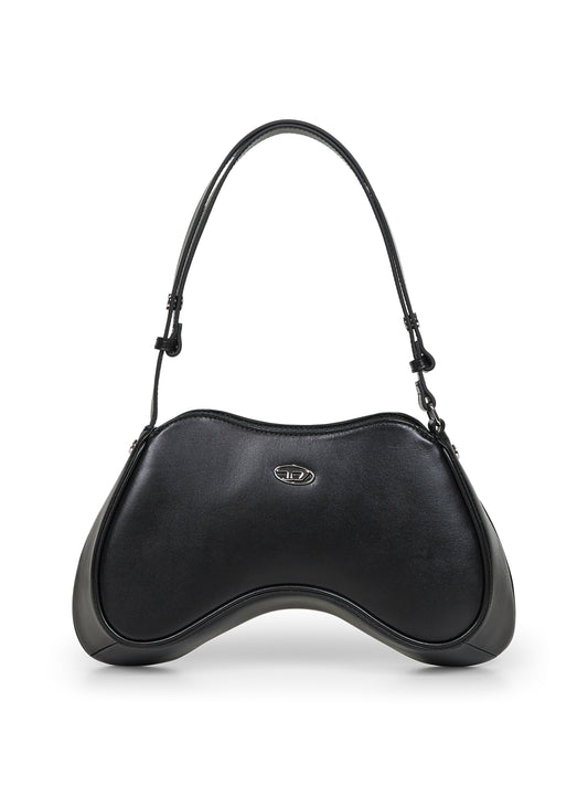 Borsa a spalla Play Shoulder nera