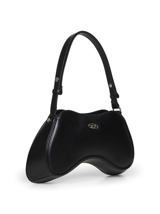 Borsa a spalla Play Shoulder nera