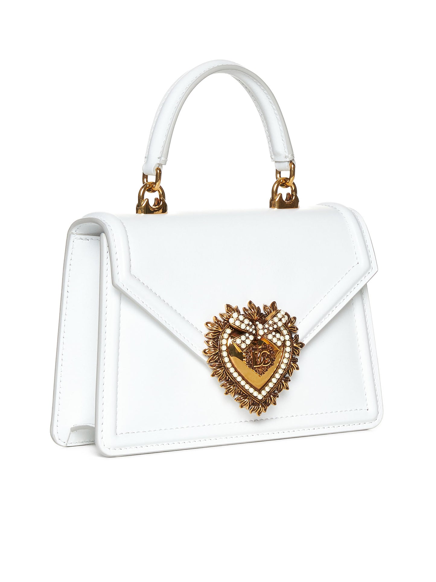 Small Devotion leather bag by Dolce & Gabbana