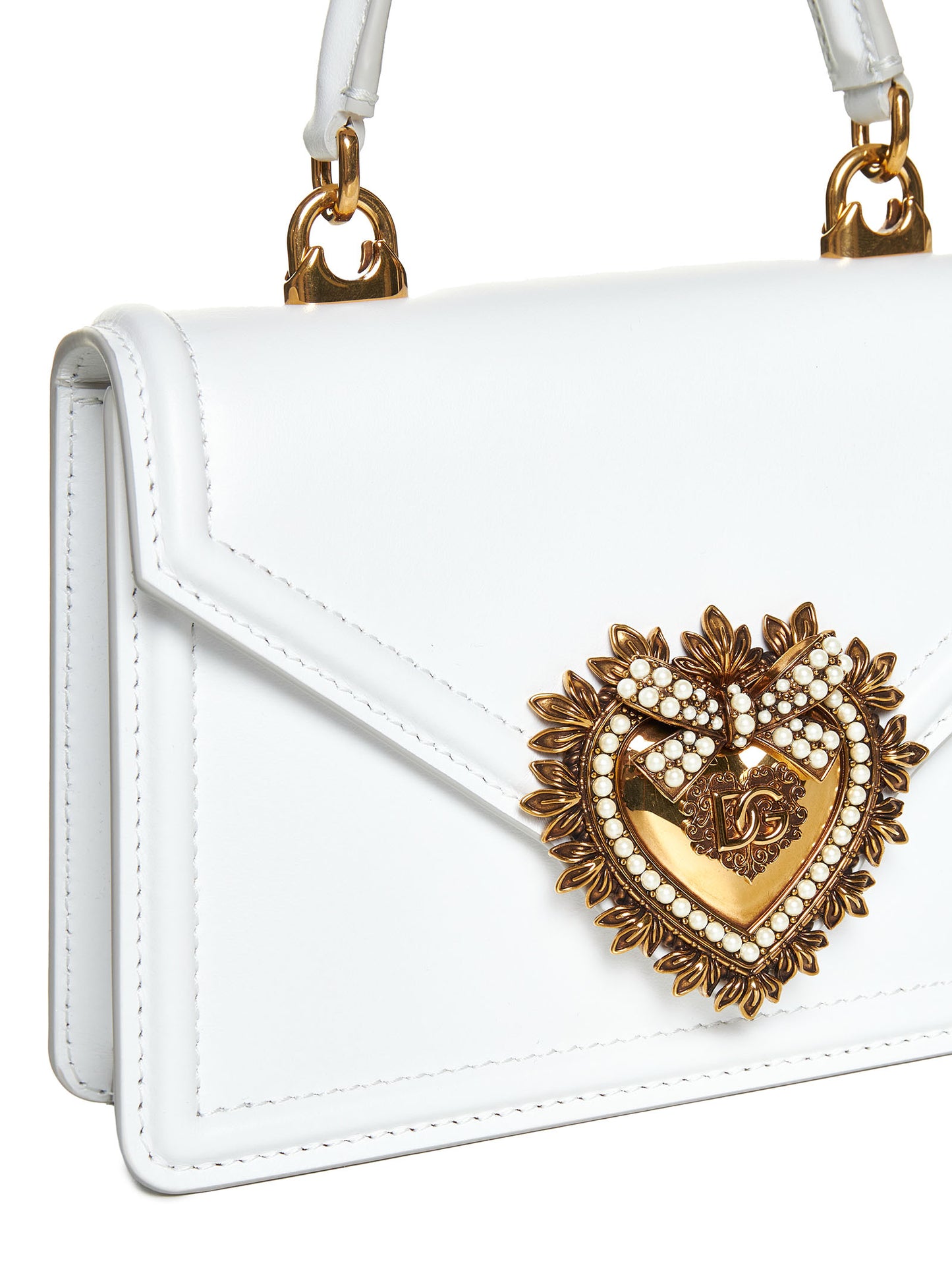 Small Devotion leather bag by Dolce & Gabbana