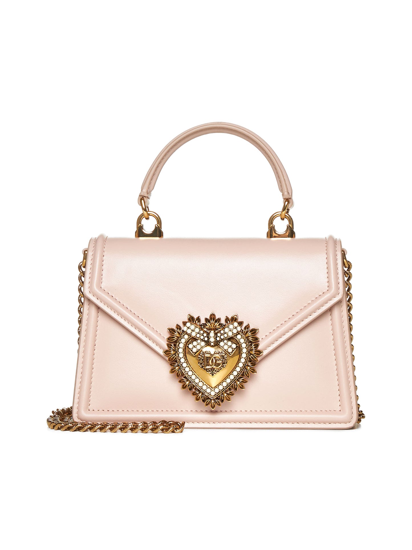 Borsa Devotion piccola in pelle