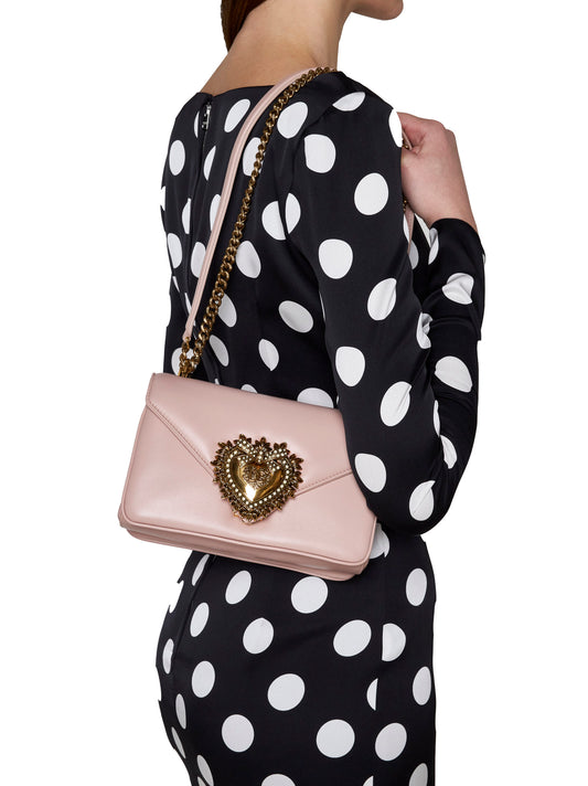 Devotion nappa leather shoulder bag