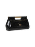Borsa a mano Sicily clutch grande nera