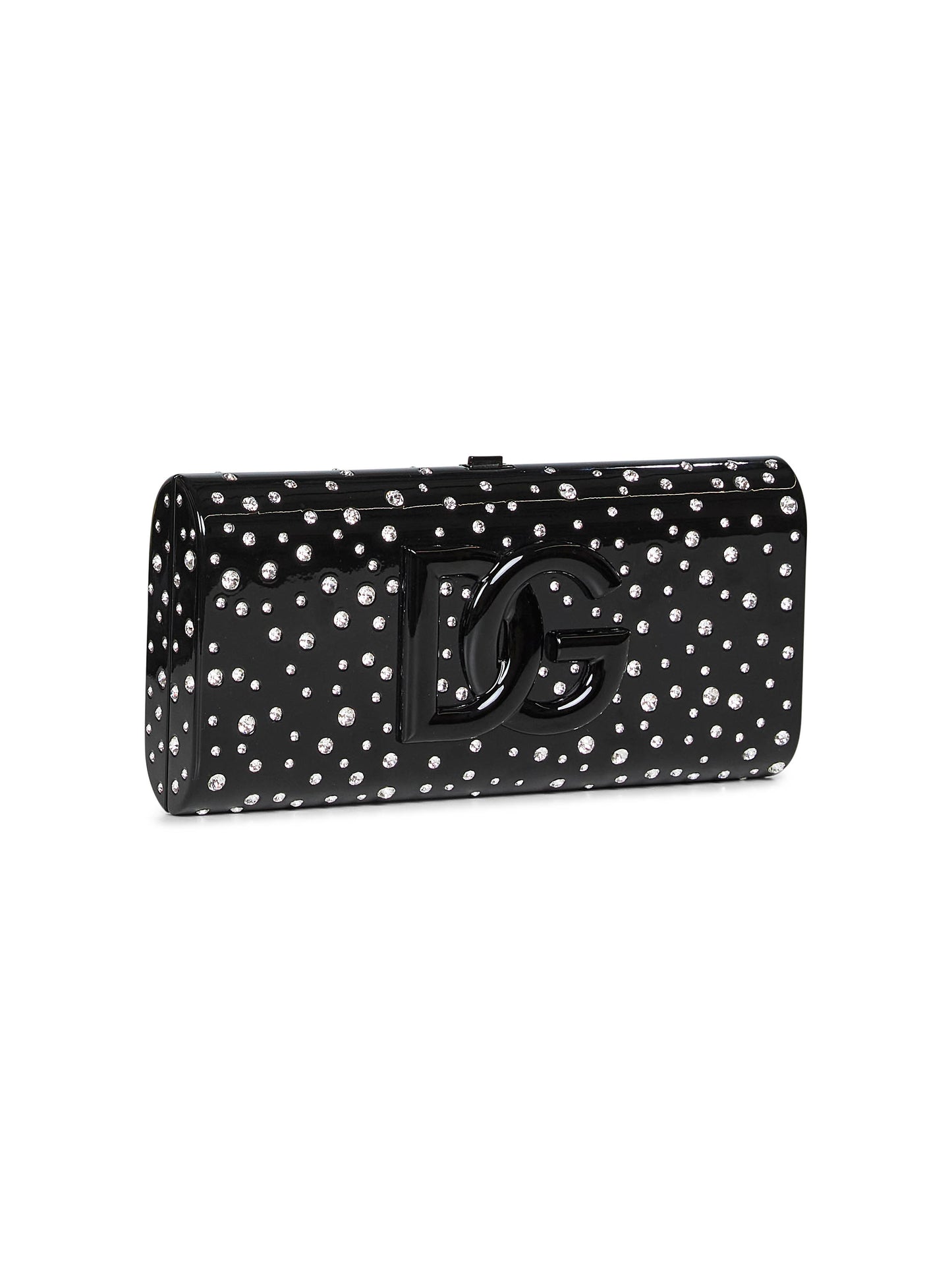Black Dolce Box clutch bag