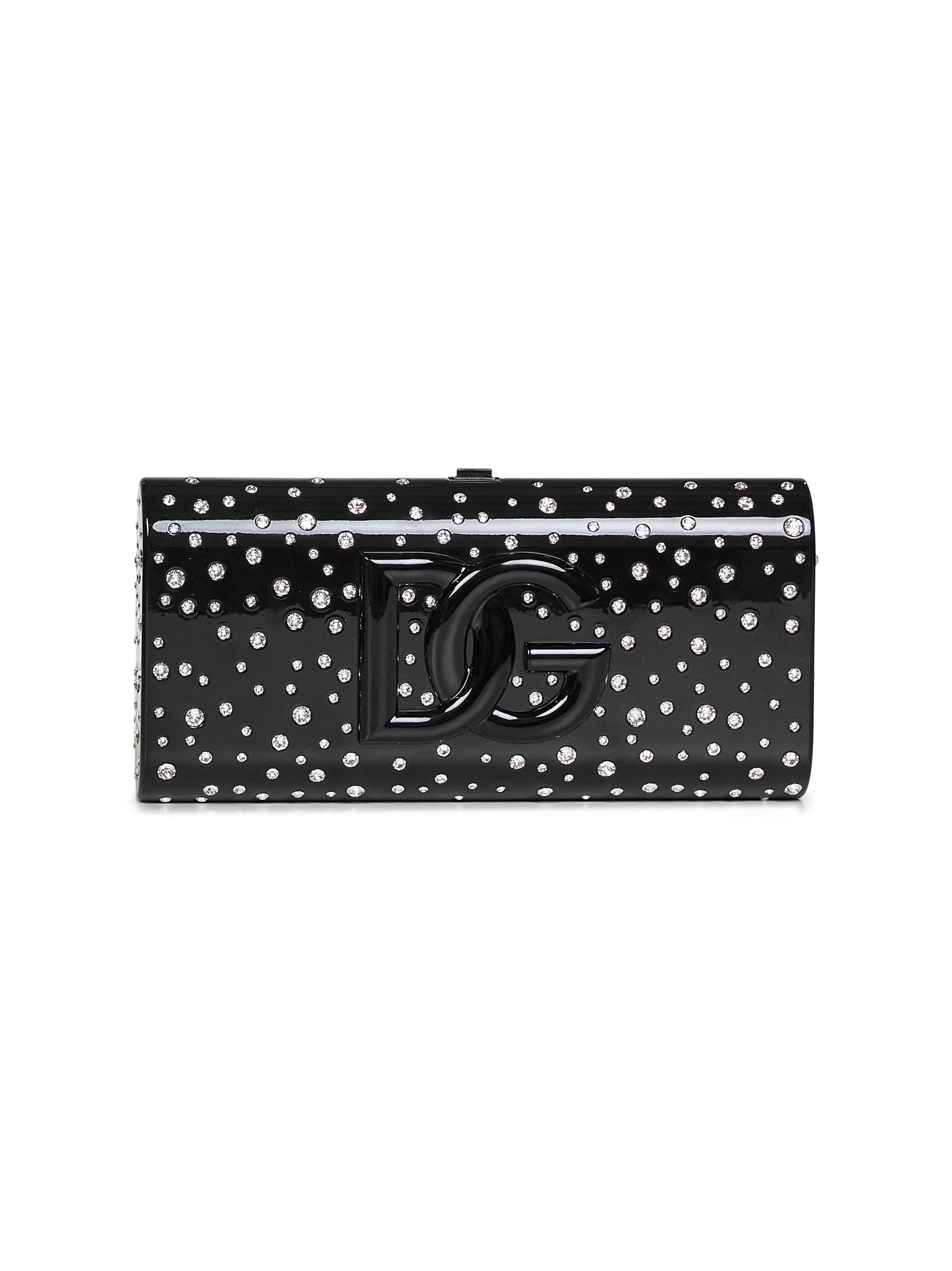 Black Dolce Box clutch bag