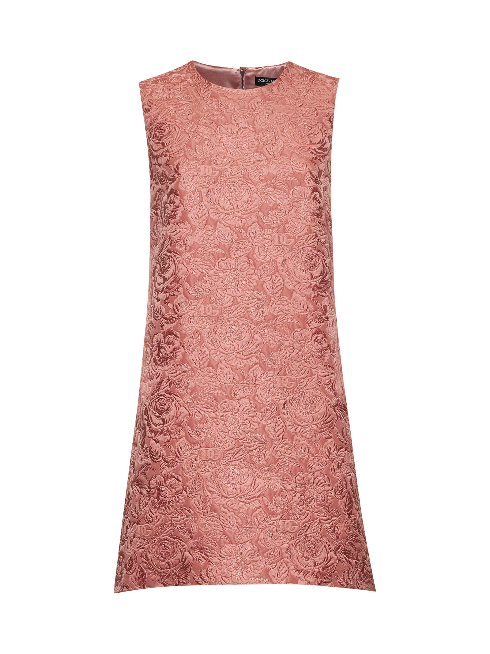 Dolce & Gabbana ピンク レースニットカシミアシルク　38 ピンク系 Dolce & Gabbana(ドルチェ&ガッバーナ) ワンピース