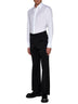 Camicia in cotone con colletto a punta di DOLCE & GABBANA