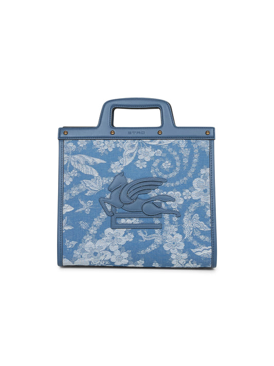 Light blue Love Trotter Medium shopping bag