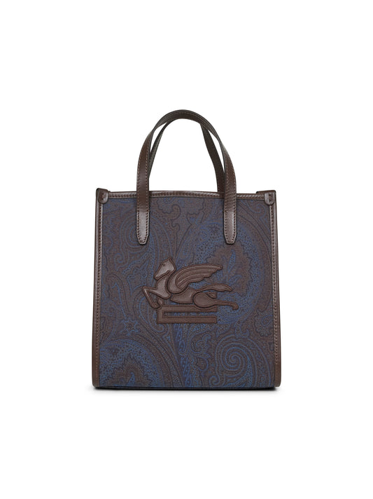 Blue Love Trotter Small shopping bag