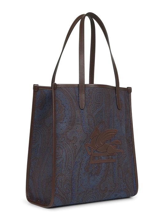 Blue Love Trotter Medium shopping bag