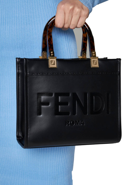 Black Fendi Sunshine Small handbag