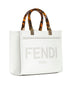 Borsa tote piccola Fendi Sunshine in pelle