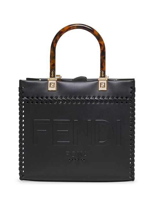 Black Fendi Sunshine Small tote bag