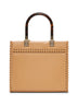 Beige Fendi Sunshine Small tote bag