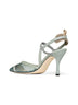 Slingback Colibrì Lite in mesh verde matcha