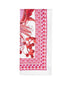Foulard in seta a stampa Animali