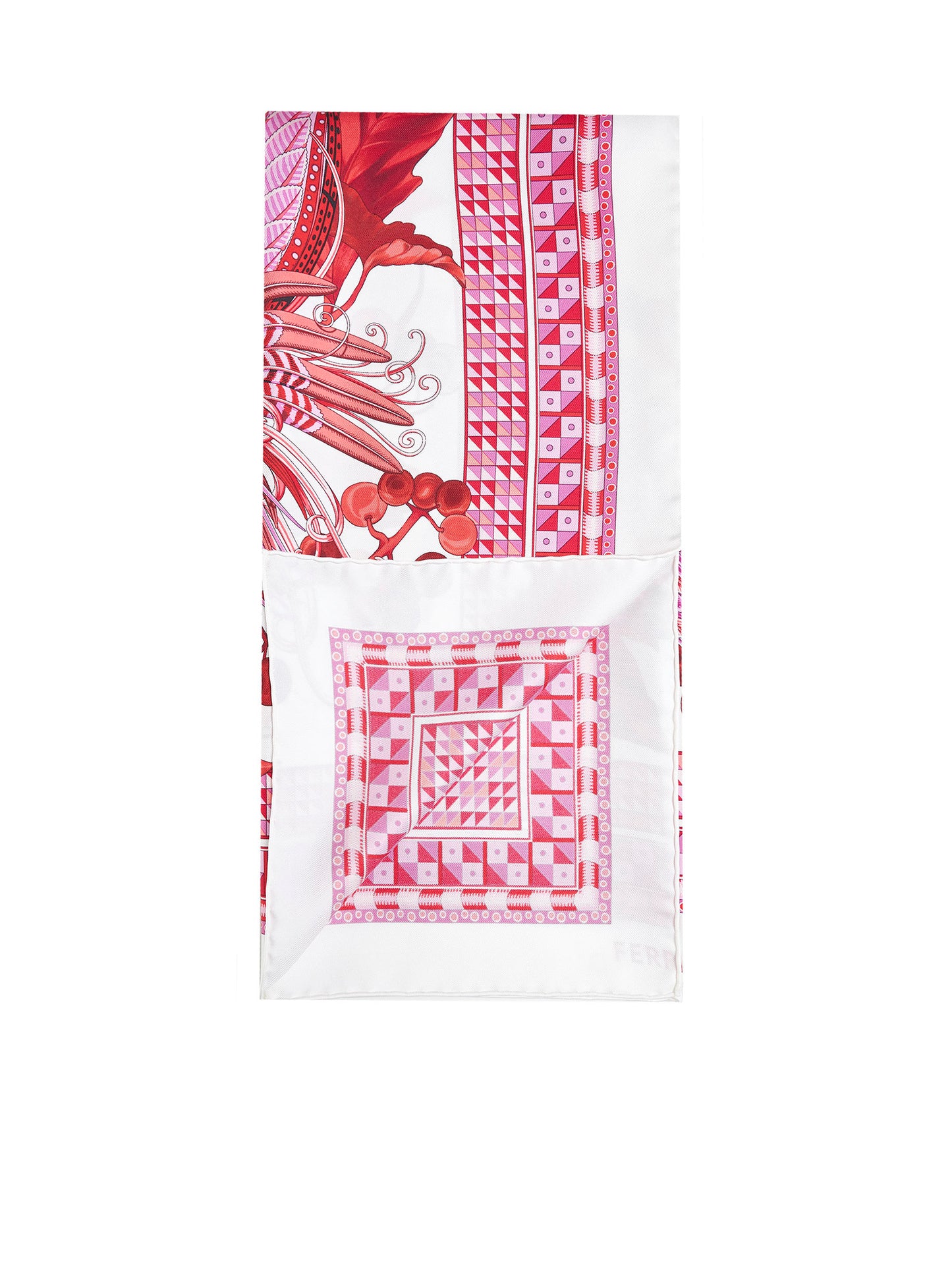 Foulard in seta a stampa Animali